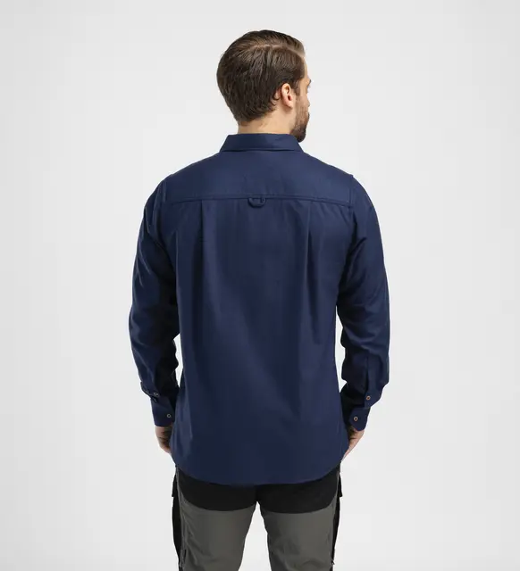 ReBorn woolshirt M's Navy Melange M 