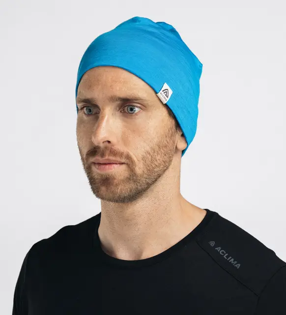 LightWool 140 relaxed beanie Bluejay Onesize 