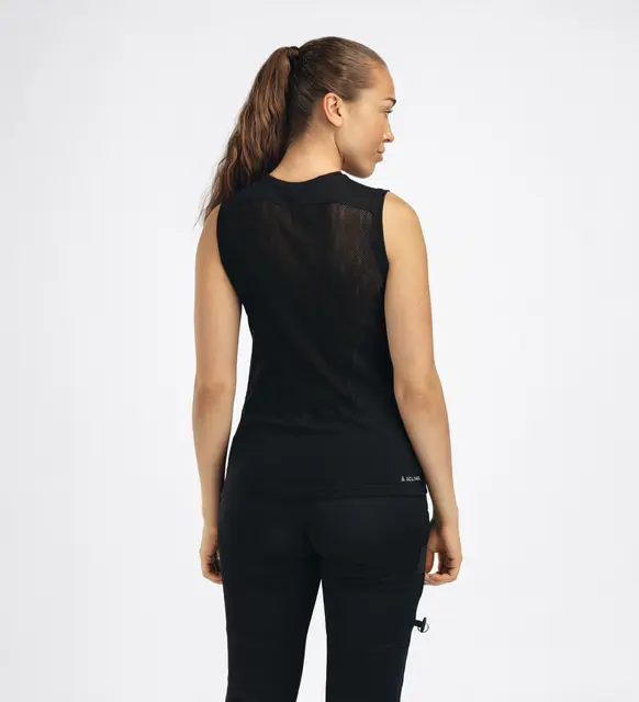 LightWool 140 sports singlet W's Jet Black M 