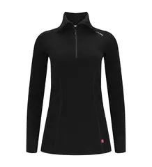 WarmWool polo W&#39;s Jet Black M