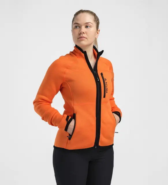 FleeceWool V2 Jacket W's Orange Tiger M 