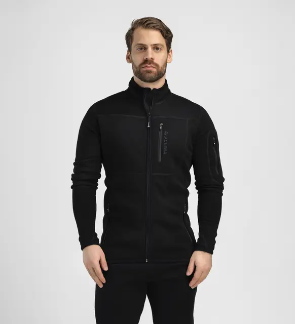 FleeceWool V2 Jacket M's Jet Black L 