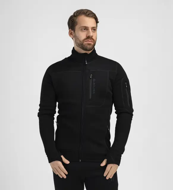 FleeceWool V2 Jacket M's Jet Black L 