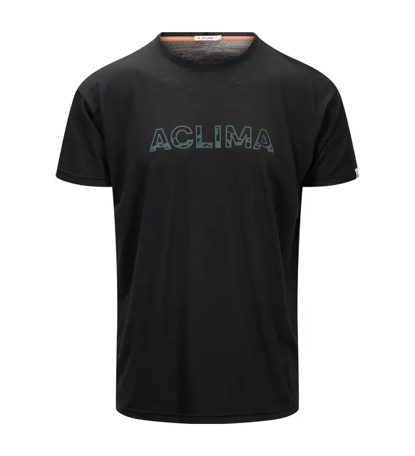 LightWool 140 classic tee Logo M's Jet Black M 