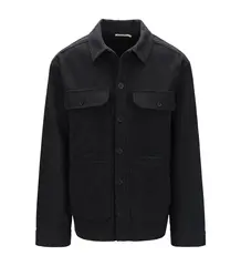 ReBorn Lumber jacket M&#39;s Dark Grey Melange L