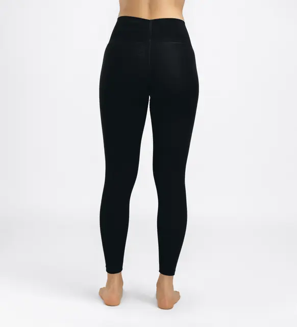 WarmWool longs high waist W's Jet Black M 