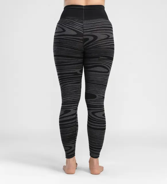 WarmWool longs high waist W's Black Motion M 