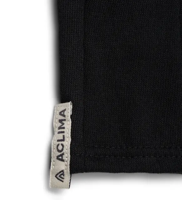 WoolTerry Liner Gloves Jet Black M/8 