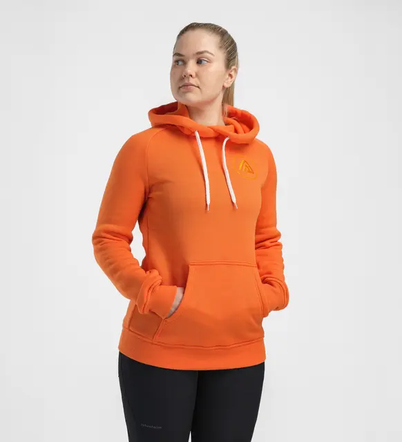 FleeceWool V2 Hoodie W's Orange Tiger S 