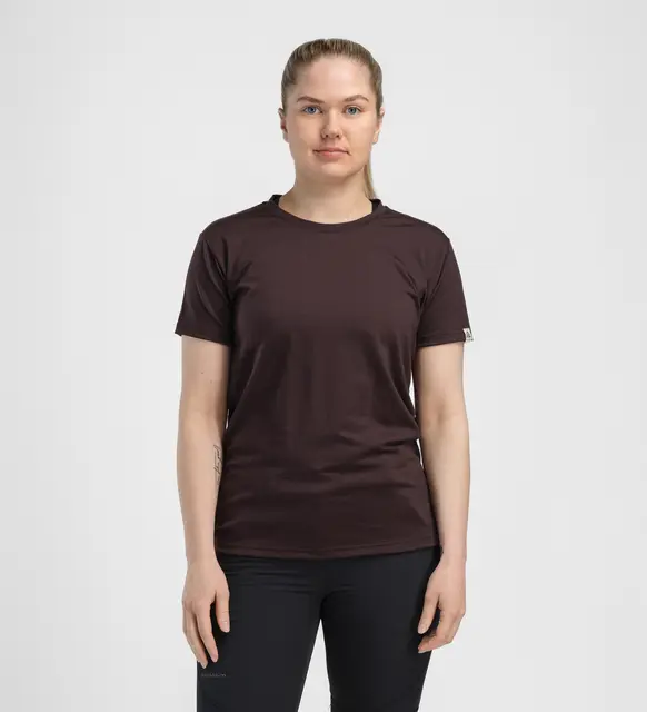 LightWool 180 Classic Tee W's Chocolate Plum M 