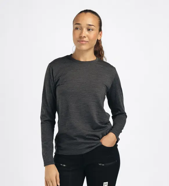 LightWool 180 Crewneck W's Marengo M 
