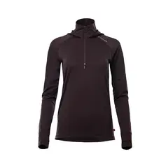 LightWool 180 Hoodie W&#39;s Chocolate Plum S