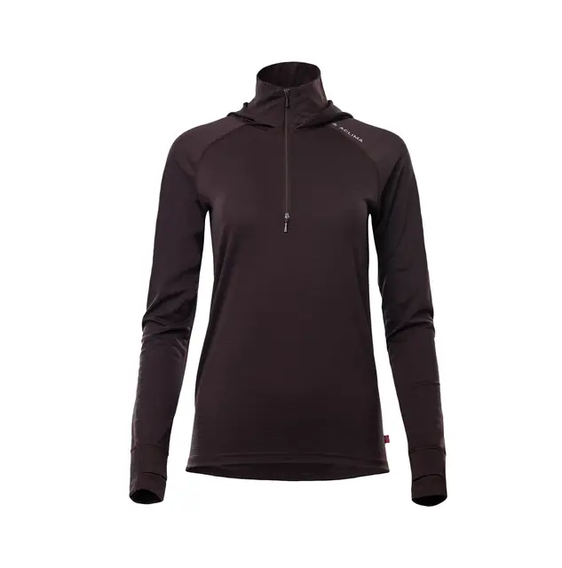 LightWool 180 Hoodie W's Chocolate Plum S 