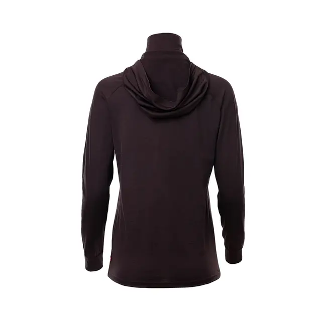 LightWool 180 Hoodie W's Chocolate Plum S 