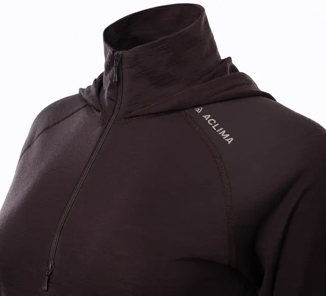 LightWool 180 Hoodie W's Chocolate Plum S 