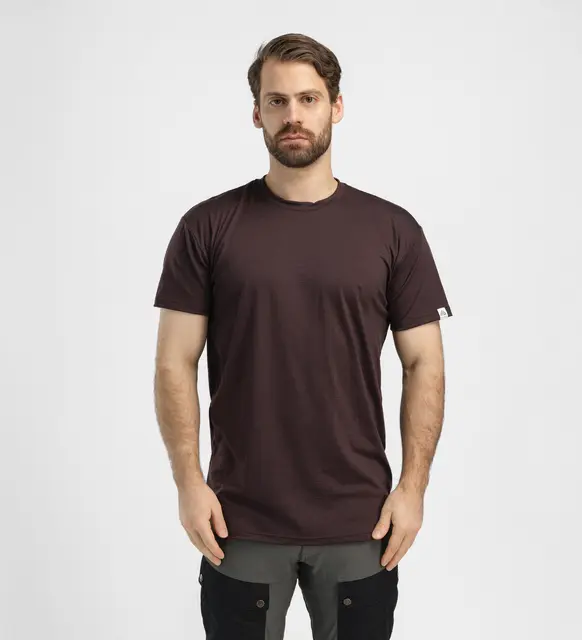 LightWool 180 Classic Tee M's Chocolate Plum L 