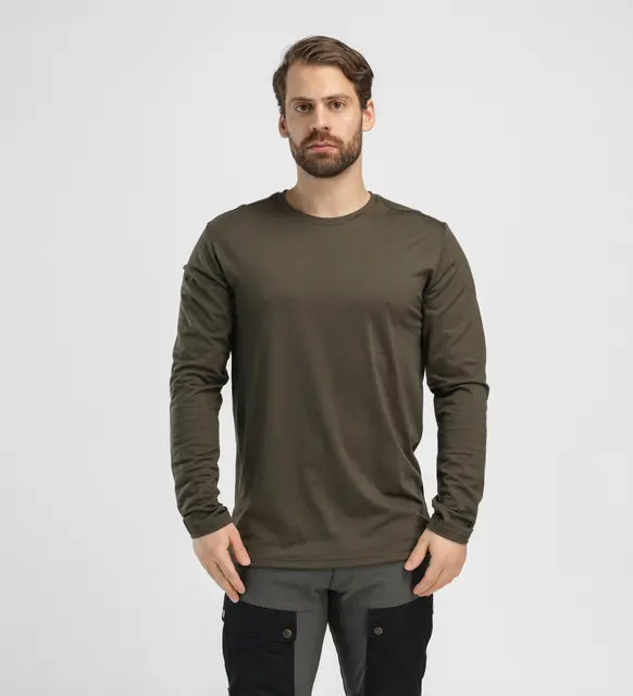 LightWool 180 Crewneck M's Tarmac L 