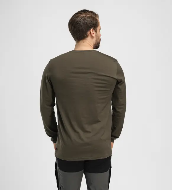 LightWool 180 Crewneck M's Tarmac L 