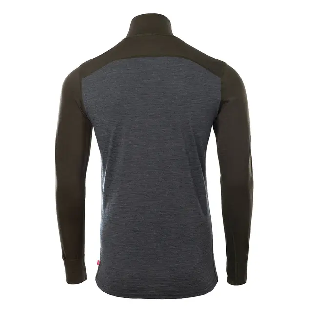 LightWool 180 Polo w/ zip M's Tarmac / Marengo M 