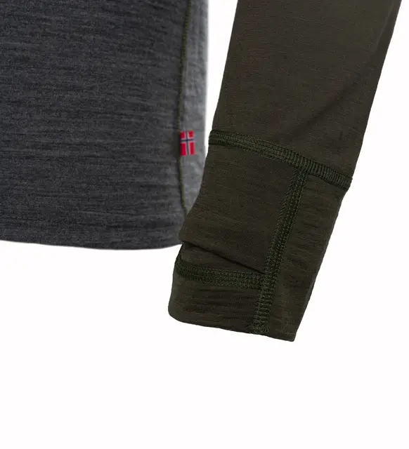 LightWool 180 Polo w/ zip M's Tarmac / Marengo M 