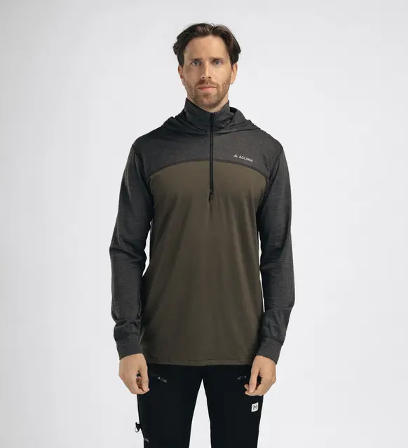 LightWool 180 Hoodie M's Tarmac / Marengo M 