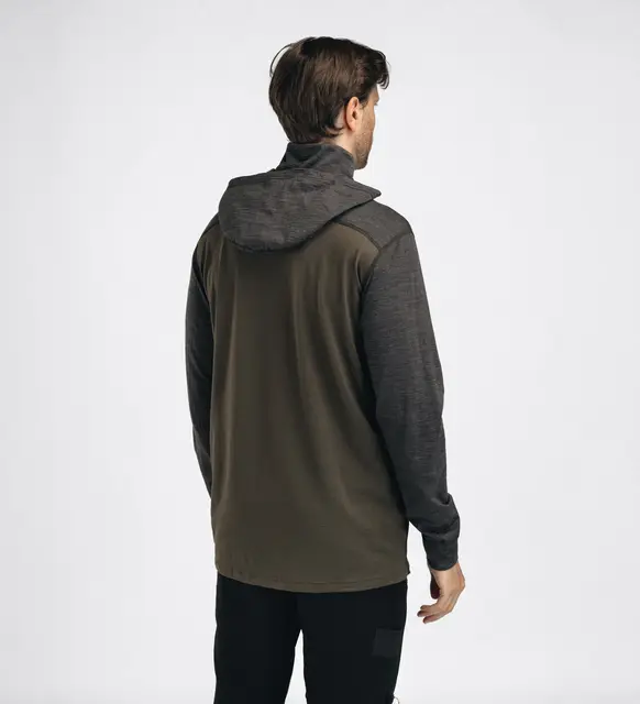 LightWool 180 Hoodie M's Tarmac / Marengo M 