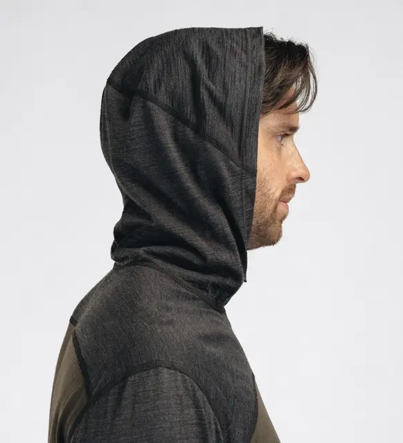 LightWool 180 Hoodie M's Tarmac / Marengo M 