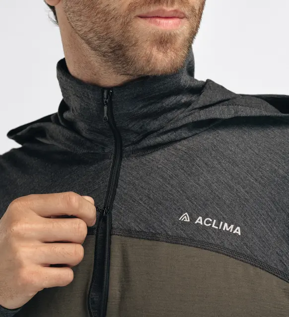 LightWool 180 Hoodie M's Tarmac / Marengo M 