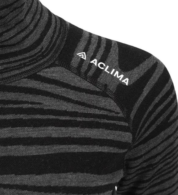 WarmWool Roll Neck W's Black Motion M 