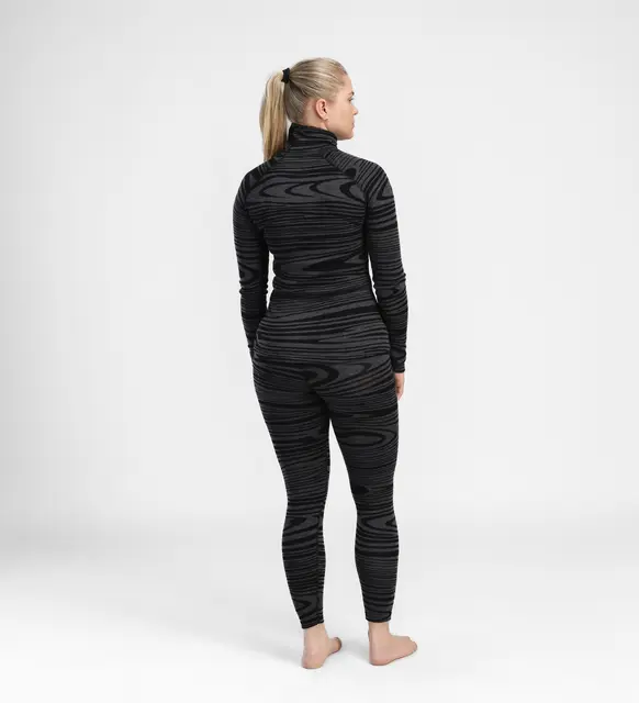 WarmWool Roll Neck W's Black Motion M 