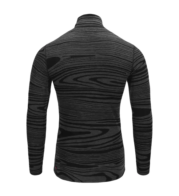 WarmWool Roll Neck M's Black Motion M 