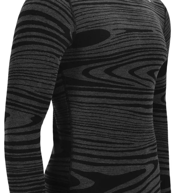 WarmWool Roll Neck M's Black Motion M 