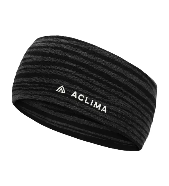 WarmWool Headband Black Motion Onesize 