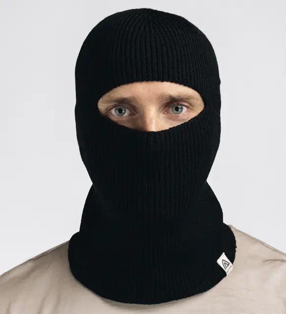 Balaclava/Hat Jet Black Onesize 