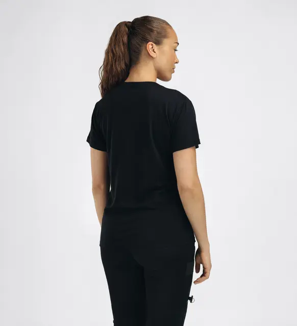LightWool 140 classic tee antler W's Jet Black M 