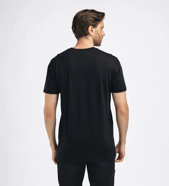 LightWool 140 classic tee antler M's Jet Black L 