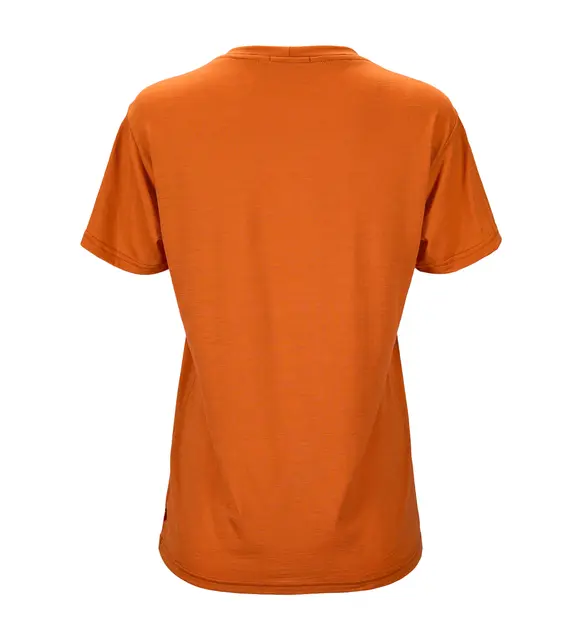 LightWool 140 classic tee mountain W's Apricot Orange XL 