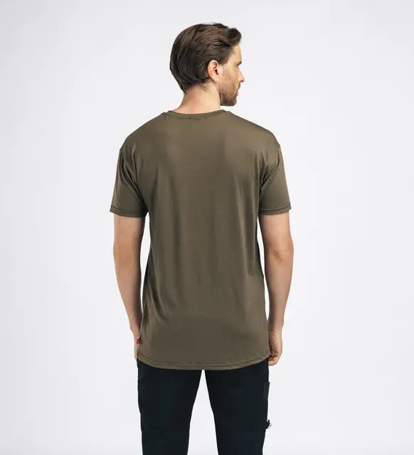 LightWool 140 classic tee mountain M's Tarmac L 