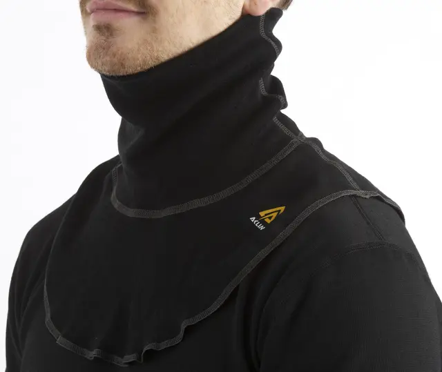 WarmWool neck Jet Black Onesize 