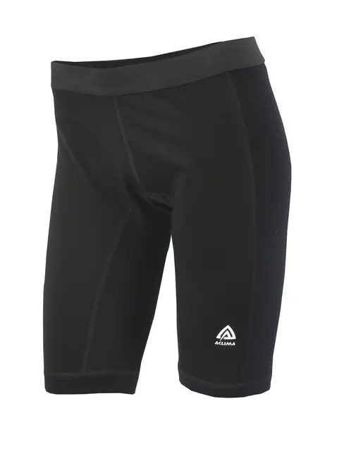 WarmWool shorts long w/windWool W's Jet Black L 