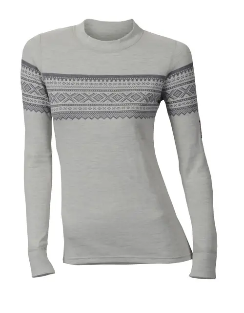 DesignWool Marius crewneck W's Gråfjell M 