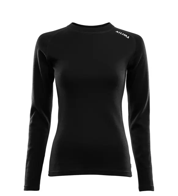 WarmWool crewneck W's Jet Black M 