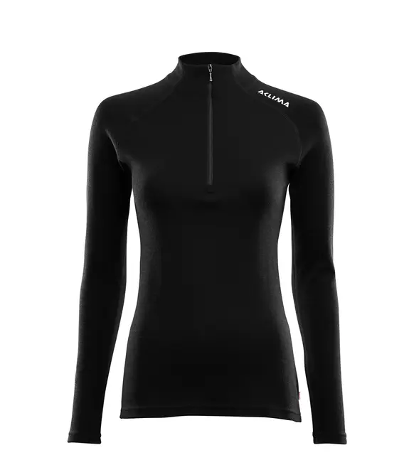WarmWool mockneck W's Jet Black XL 