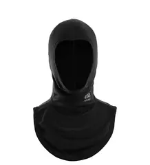 DoubleWool balaclava Jet Black Onesize
