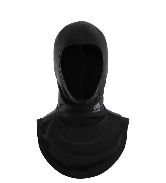 DoubleWool balaclava Jet Black Onesize 