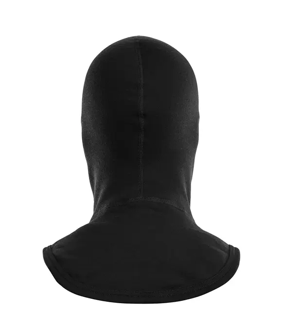 DoubleWool balaclava Jet Black Onesize 