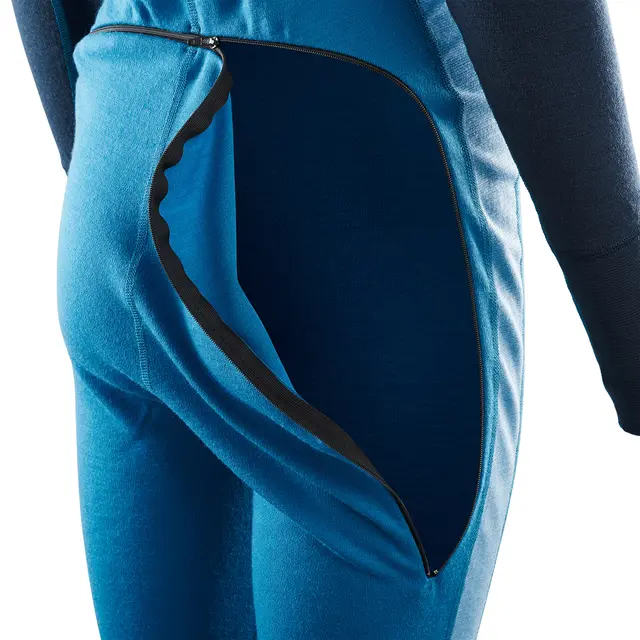 WarmWool overall 3/4 W's Blue Sapphire/Navy Blazer/Azure Blue XS 