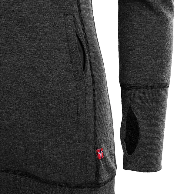 DoubleWool jacket W's Marengo/Jet Black S 