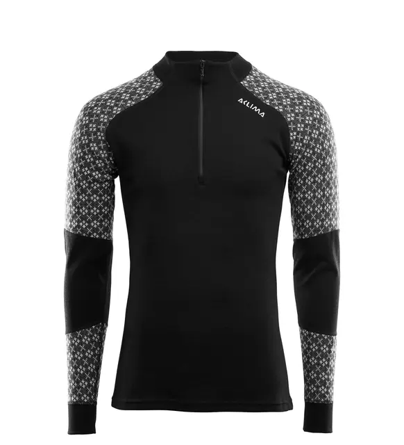 DesignWool Glitre mockneck M's Alm S 