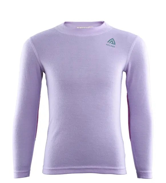 WarmWool Crew Neck Ch Purple Rose / Sunset Purple 110 
